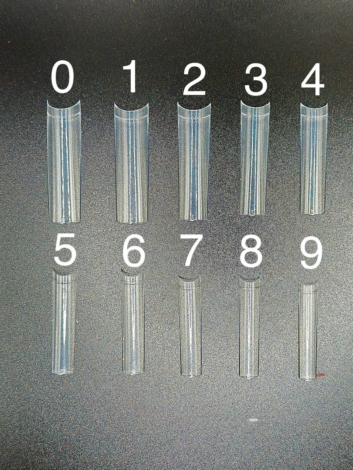 SQUARE NAIL TIPS XXL - NO C CURVE