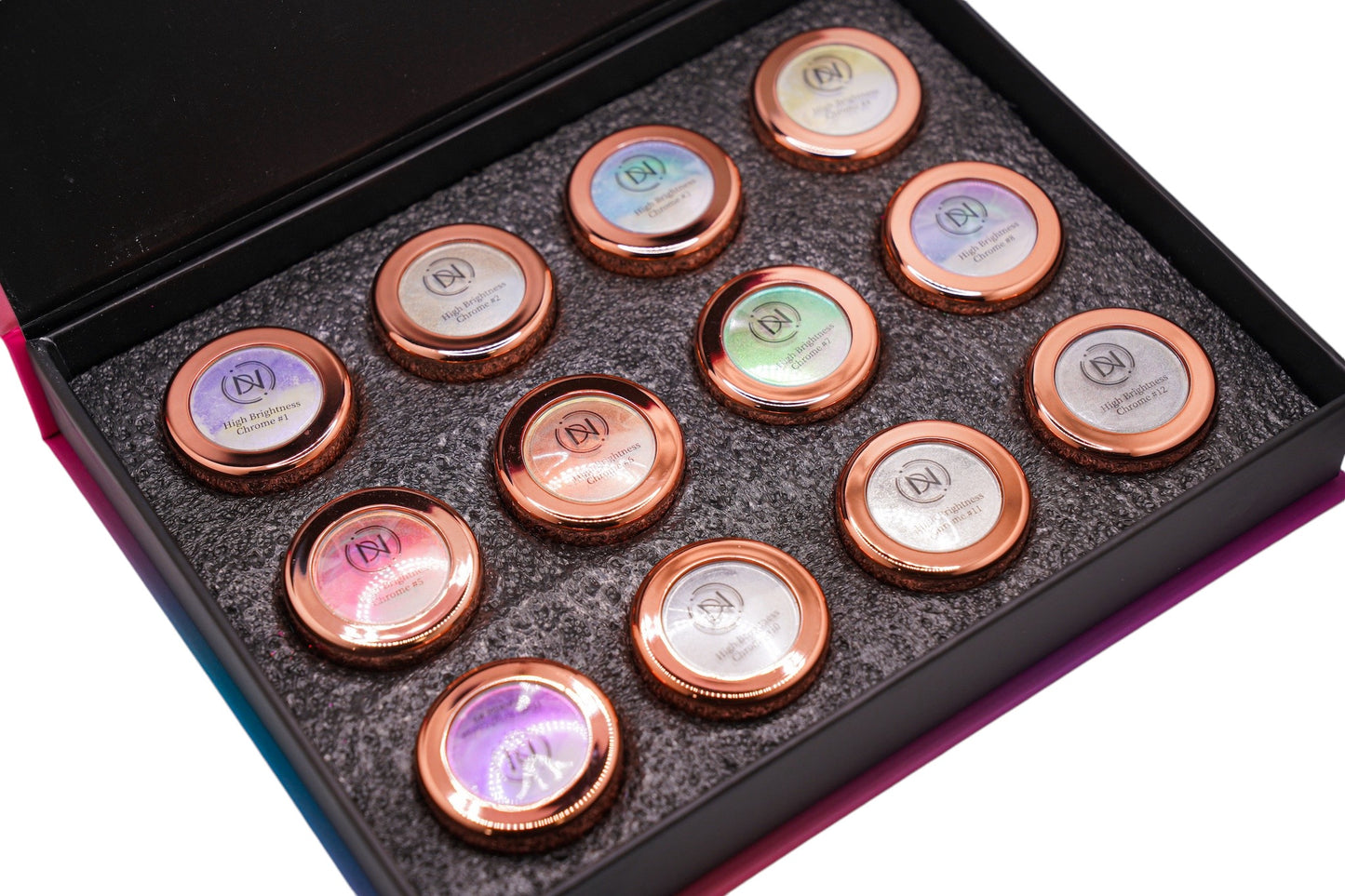 UNICORN CHROME POWDER SET ( 12 COLORS )