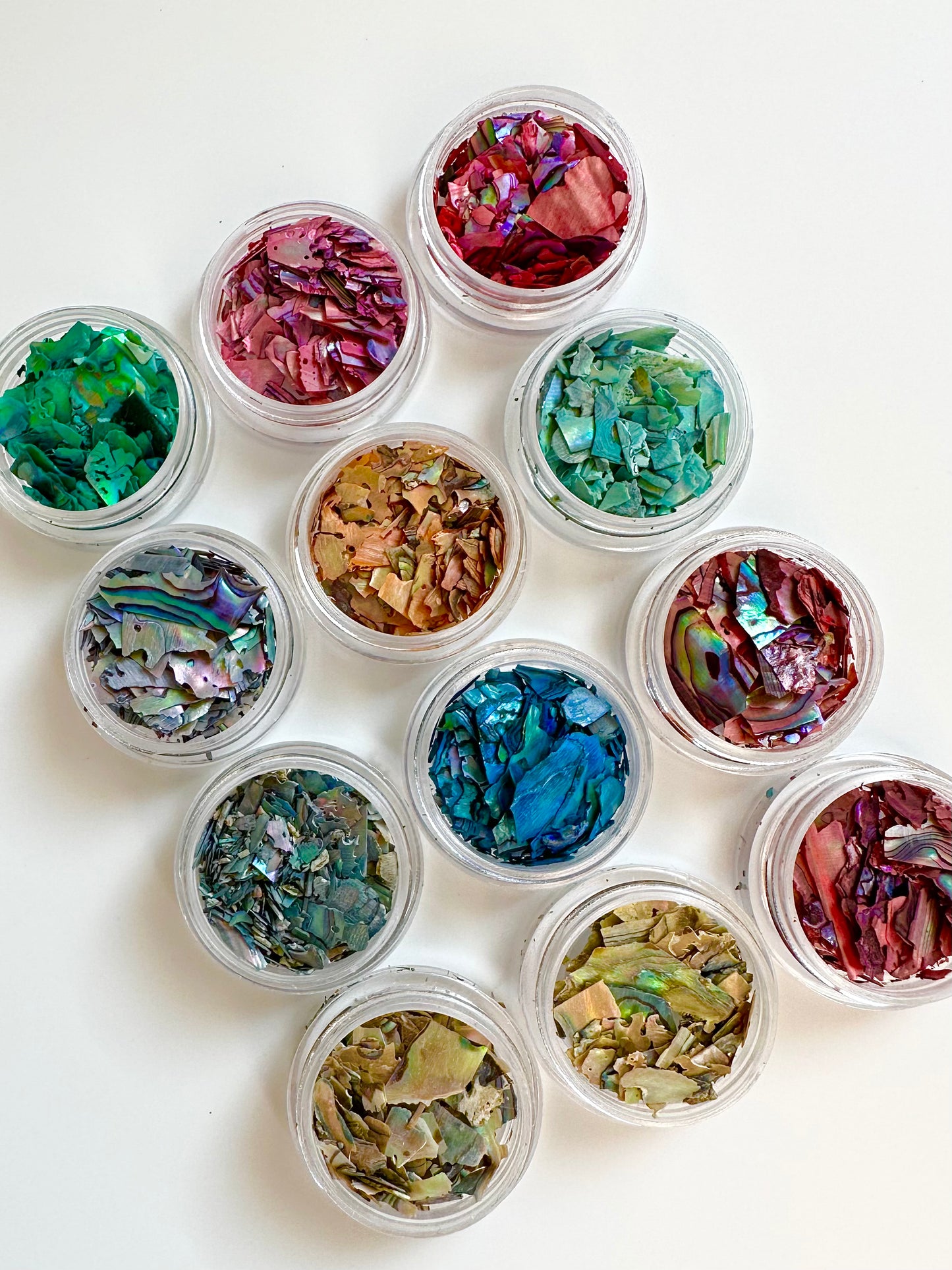 SHELL FLAKES - NAIL DESIGN