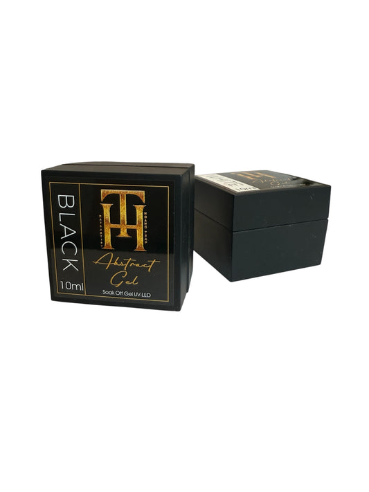 GEL PAINT - BLACK COLOR 10ml